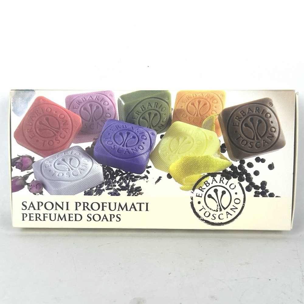 Saponi Profumati Perfumed Soaps From Italy NEW Free Shipping